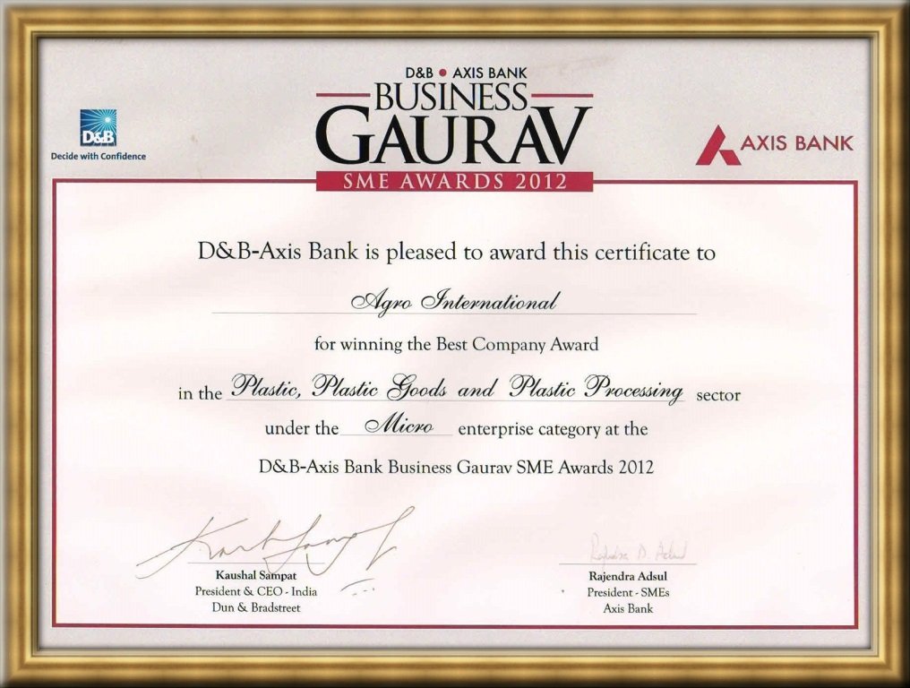 Axis bank awrad